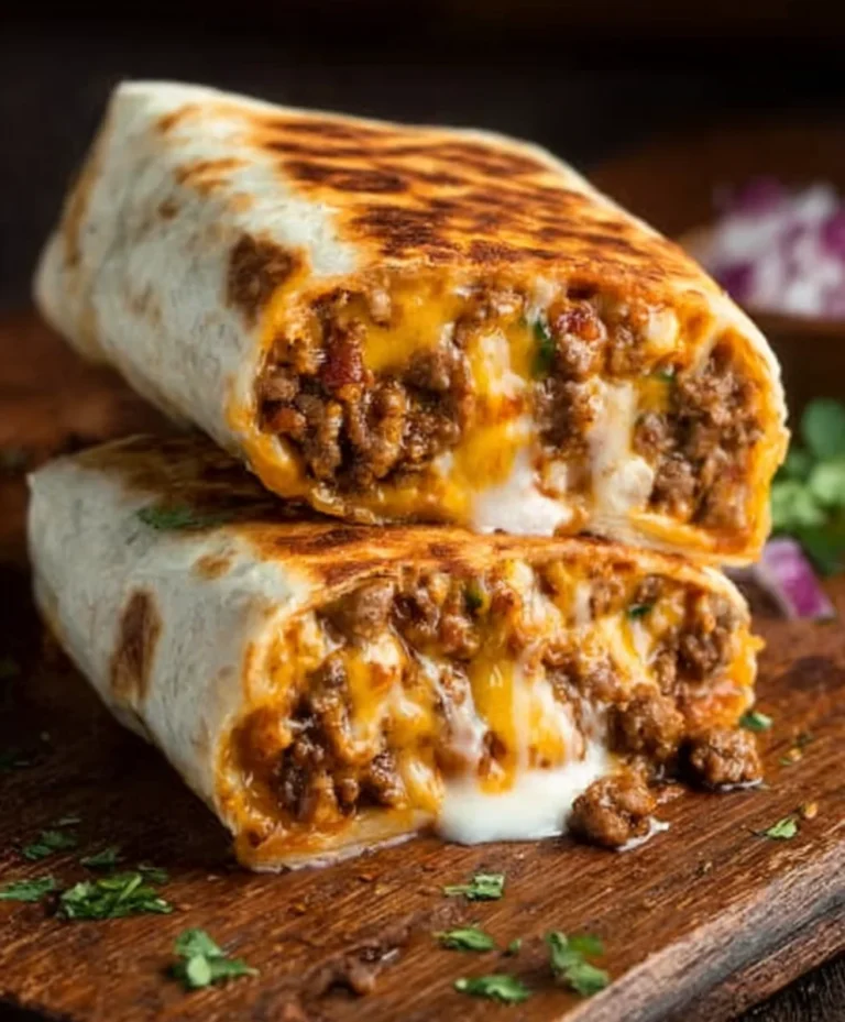 Gooey Grilled Cheese Burrito Recipe- Ultimate Comfort Food