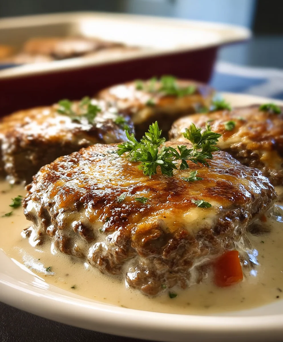 Amish Beef Beef Hamburger Steak Bake - Comfort Food Classic