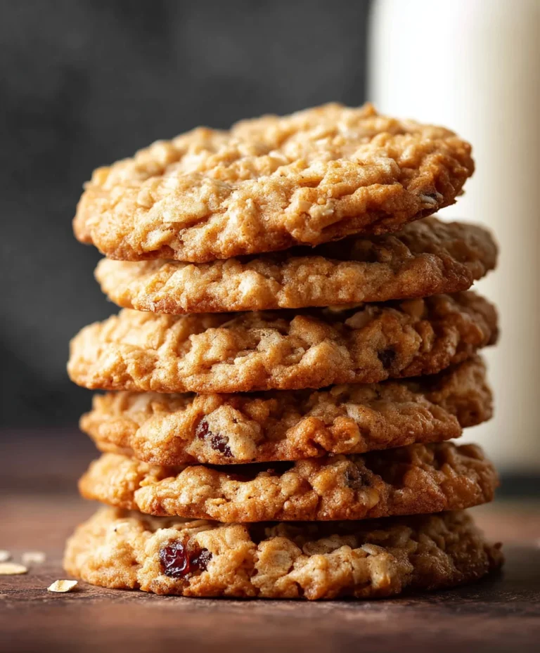 Chewy Oatmeal Cookies-Perfectly Soft & Delicious Recipe