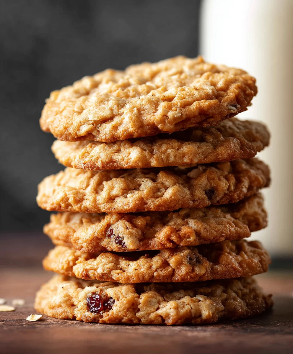 Chewy Oatmeal Cookies-Perfectly Soft & Delicious Recipe