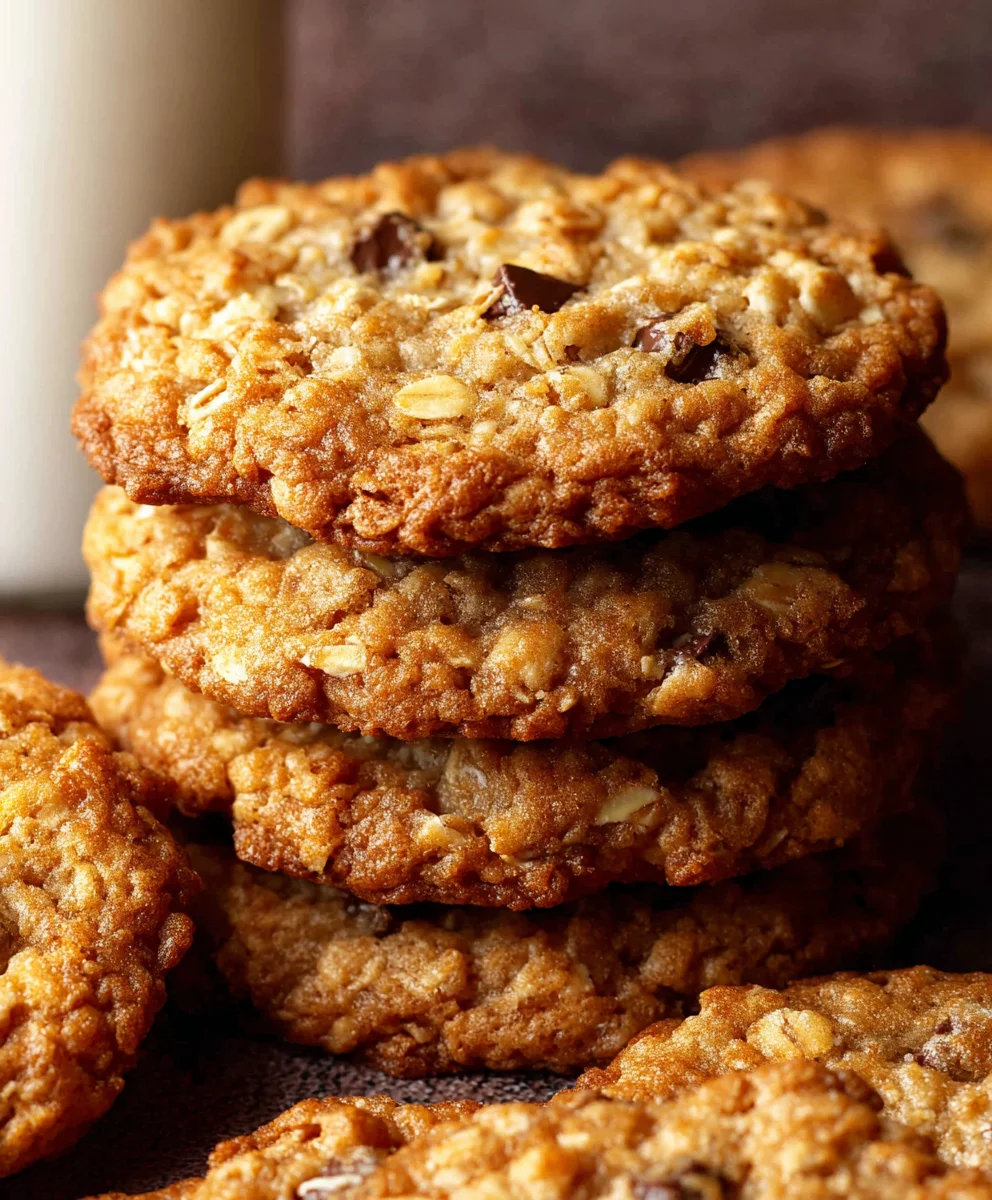 Chewy Oatmeal Cookies-Perfectly Soft & Delicious Recipe