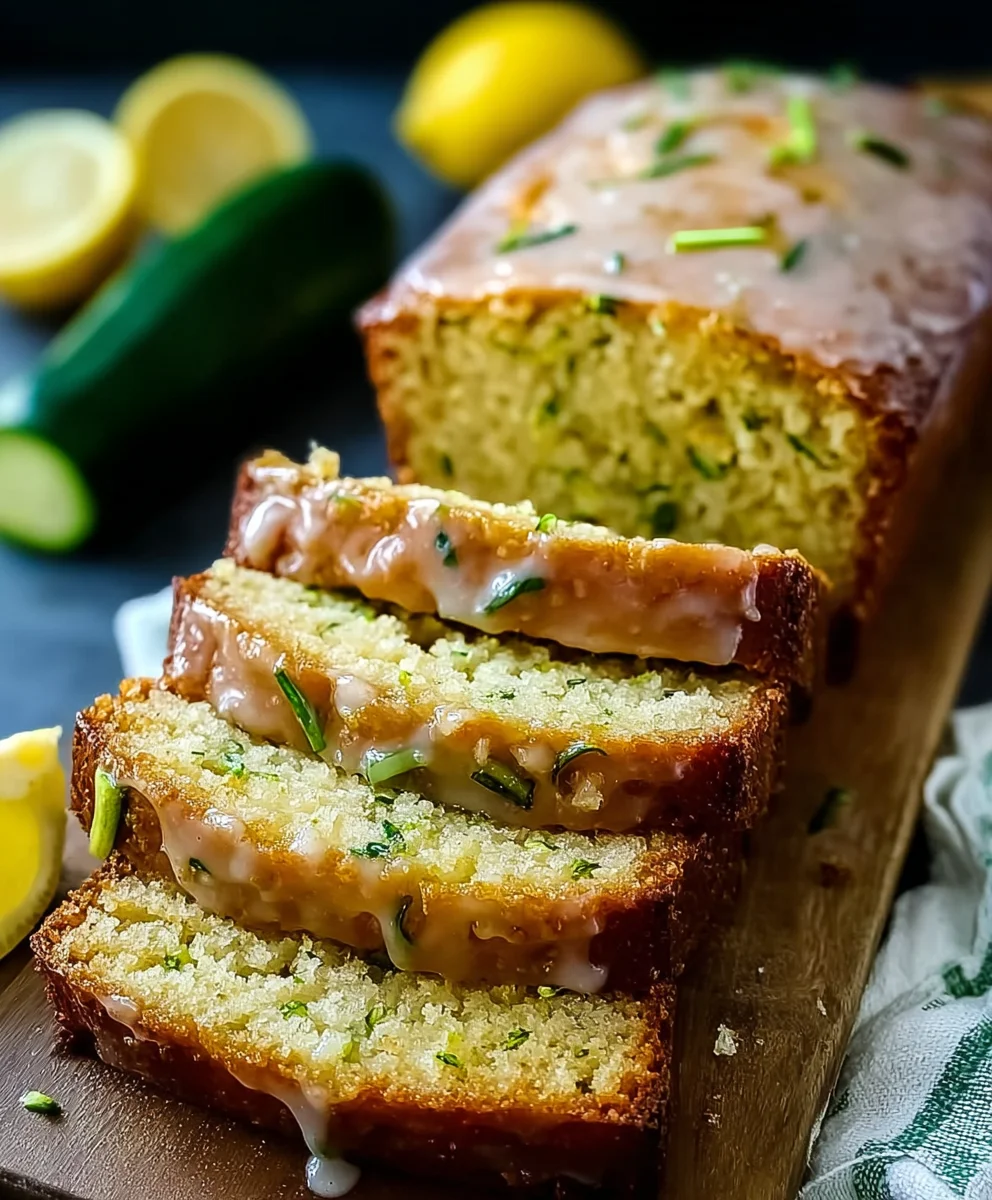 Moist Lemon Zucchini Bread Recipe Easy & Delicious
