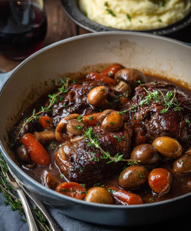 Coq au Vin – Classic French Chicken Stew Simplified