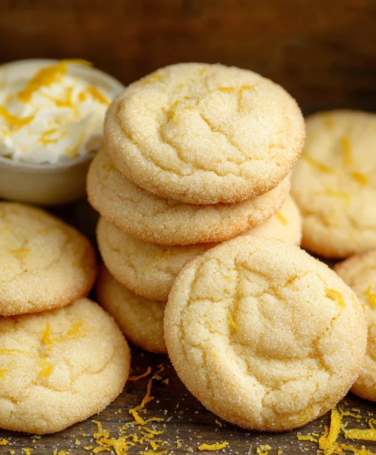 Soft Chewy Lemon Cookies Easy Recipe