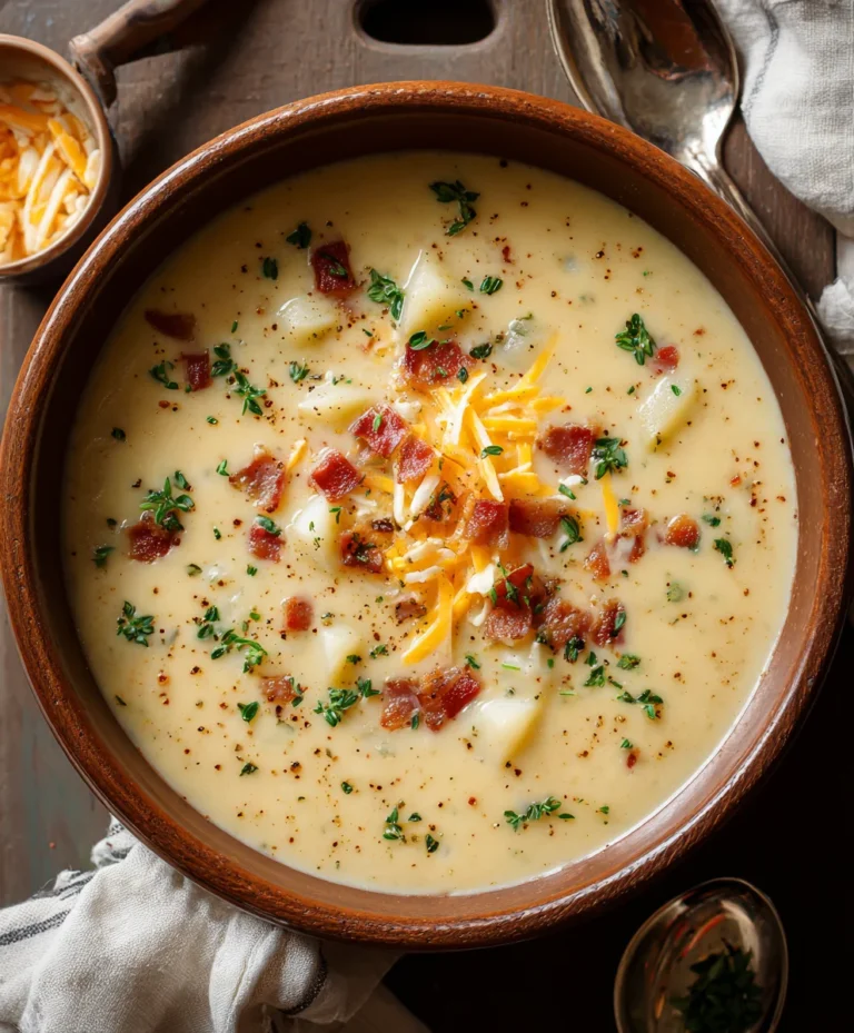 Outback Beef-Style Potato Soup Recipe-Hearty & Delicious