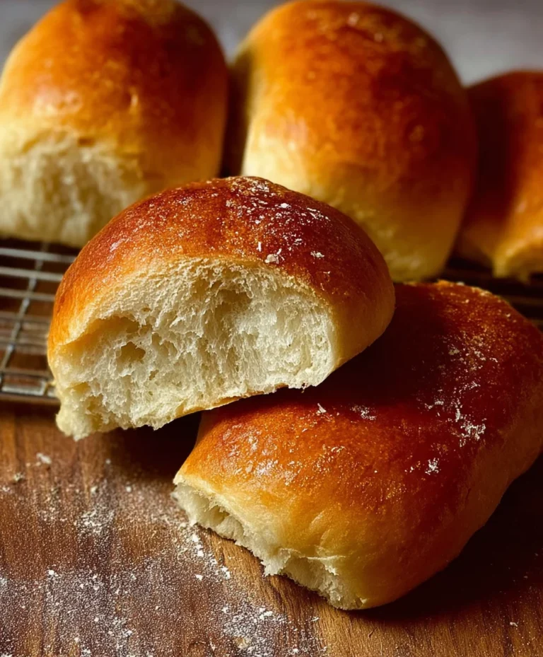 Easy No Knead Sandwich Rolls – Hour Dough