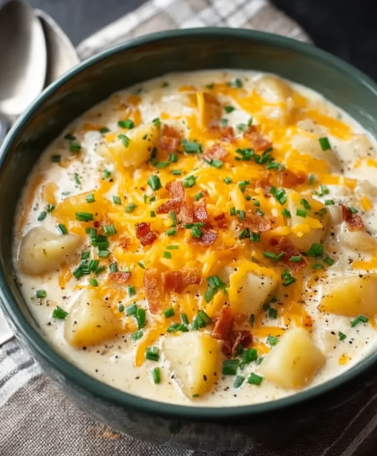 Easy Crock Pot Beef Potato Soup Recipe