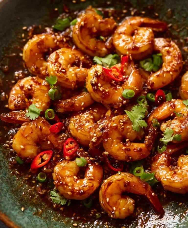 Asian Chilli Garlic Prawns – Quick & Easy Recipe