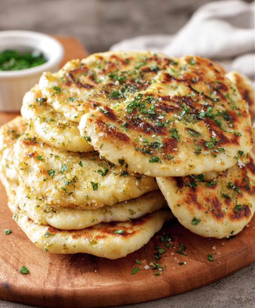 Easy Garlic Flatbreads - Quick & Flavorful Recipe