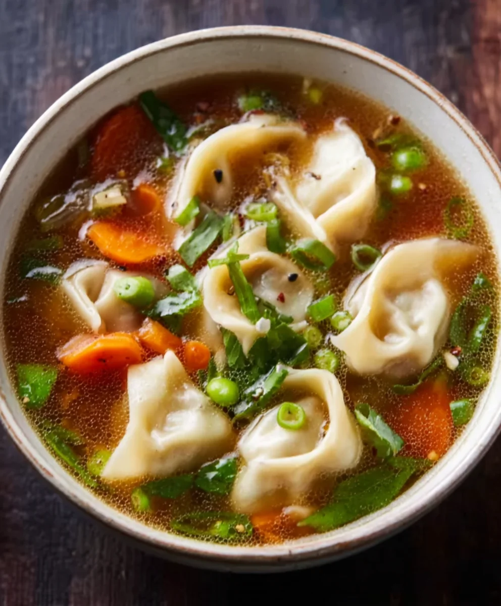 Comforting Potsticker Soup Recipe - Easy & Delicious