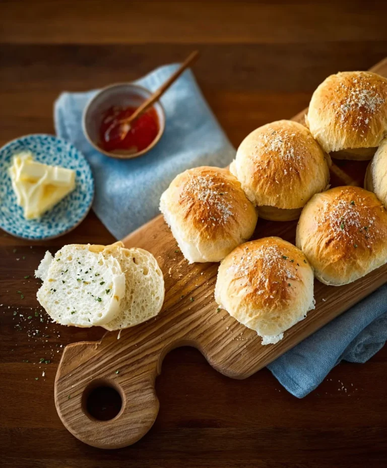 Easy No Knead Crusty Rolls Recipe-Perfect Bread