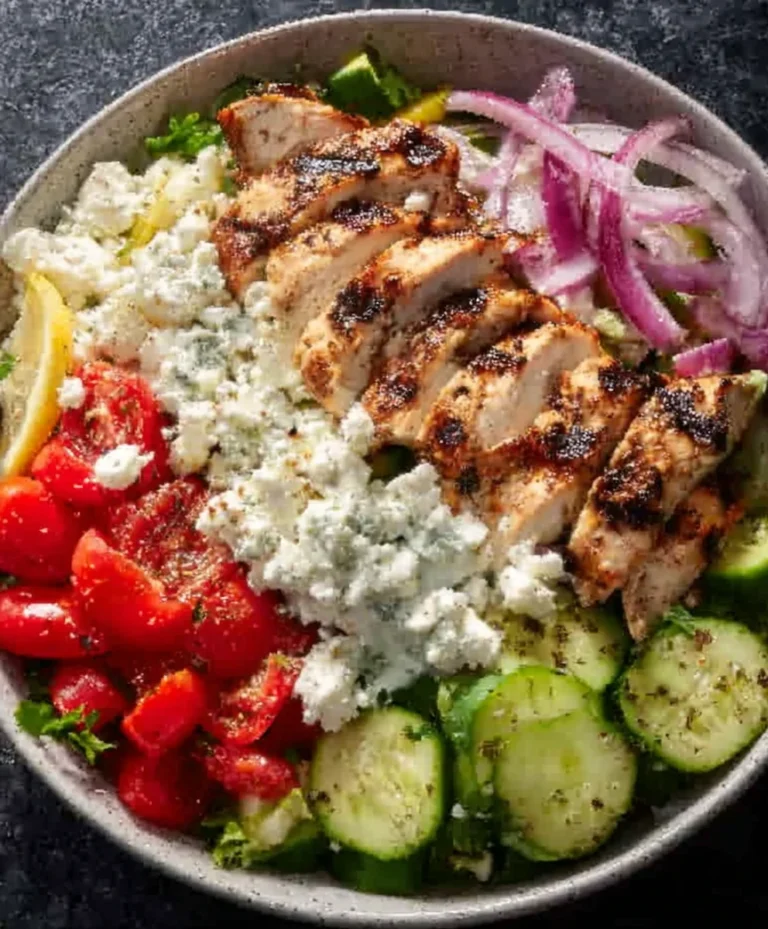 Greek Chicken Bowls – Easy & Flavorful Meal Prep