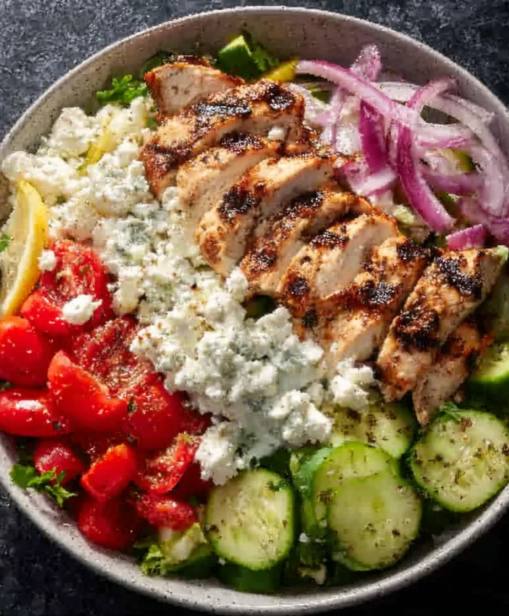 Greek Chicken Bowls - Easy & Flavorful Meal Prep