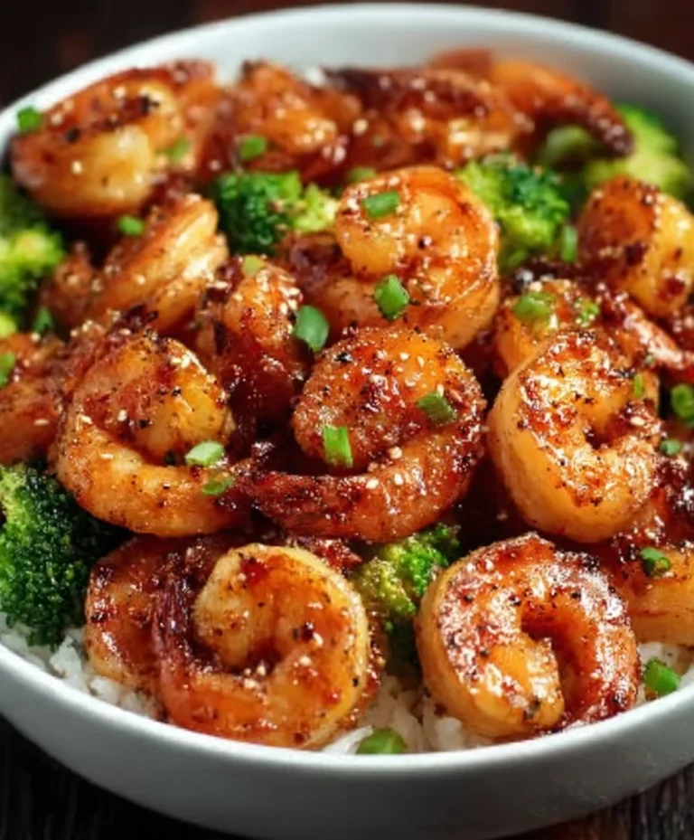 High-Protein Honey Garlic Shrimp Recipe-Easy & Delicious
