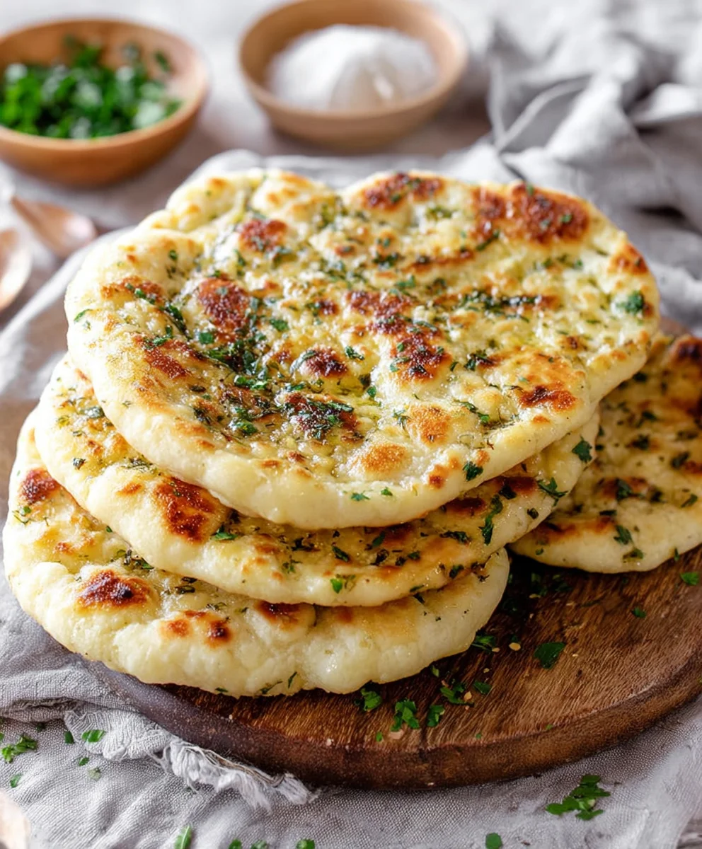 Easy Garlic Flatbreads - Quick & Flavorful Recipe
