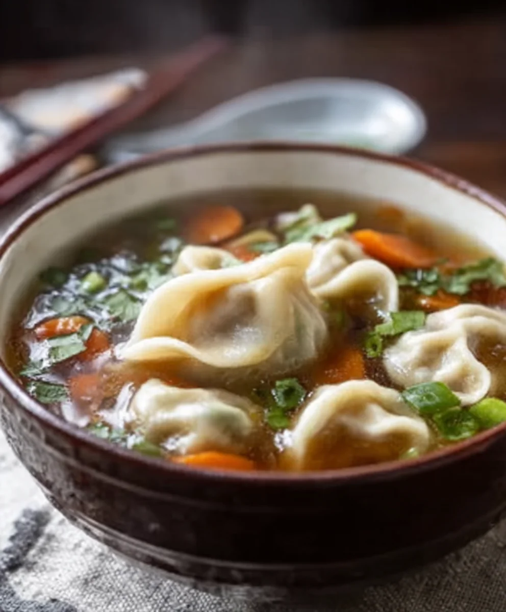 Comforting Potsticker Soup Recipe - Easy & Delicious