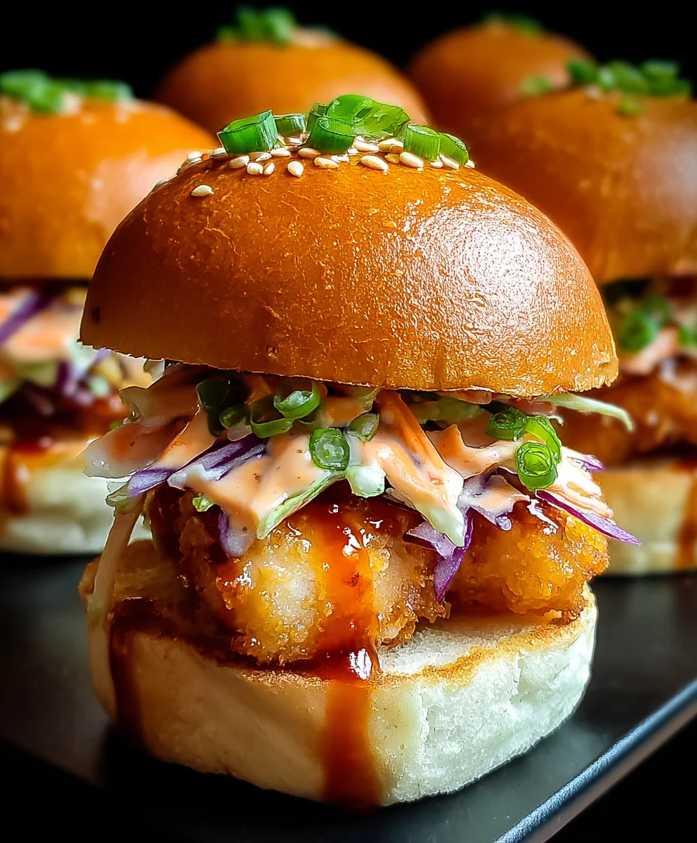 Easy Bang Bang Chicken Sliders - Quick & Spicy Bites