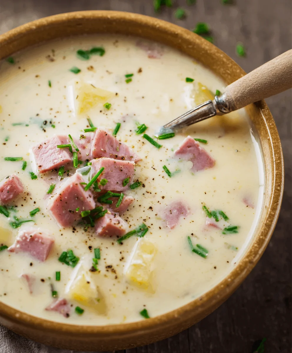 Hearty Beef Potato Beef Ham Soup Recipe - Delicious Meal