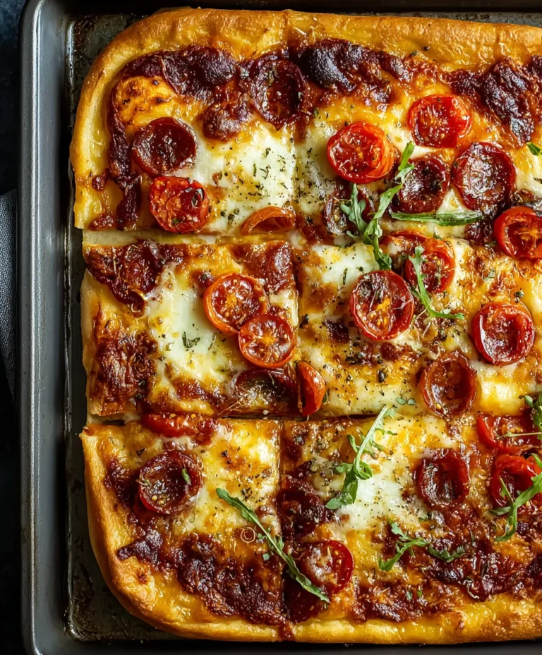 Sheet Pan Pizza Recipe – Easy Homemade Dough