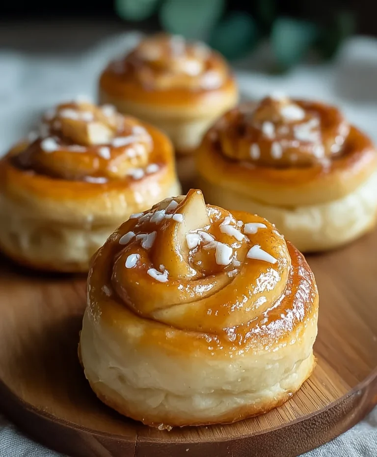Sweet Apple Cream Cheese Buns Recipe