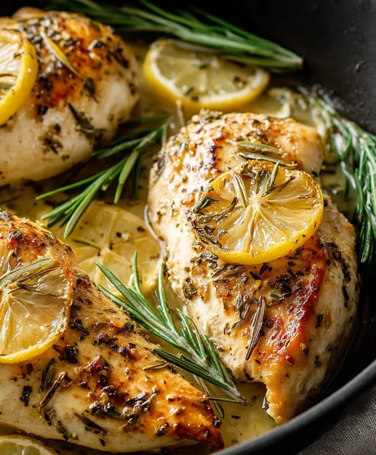 Lemon Rosemary Beef – Easy Savory Flavor