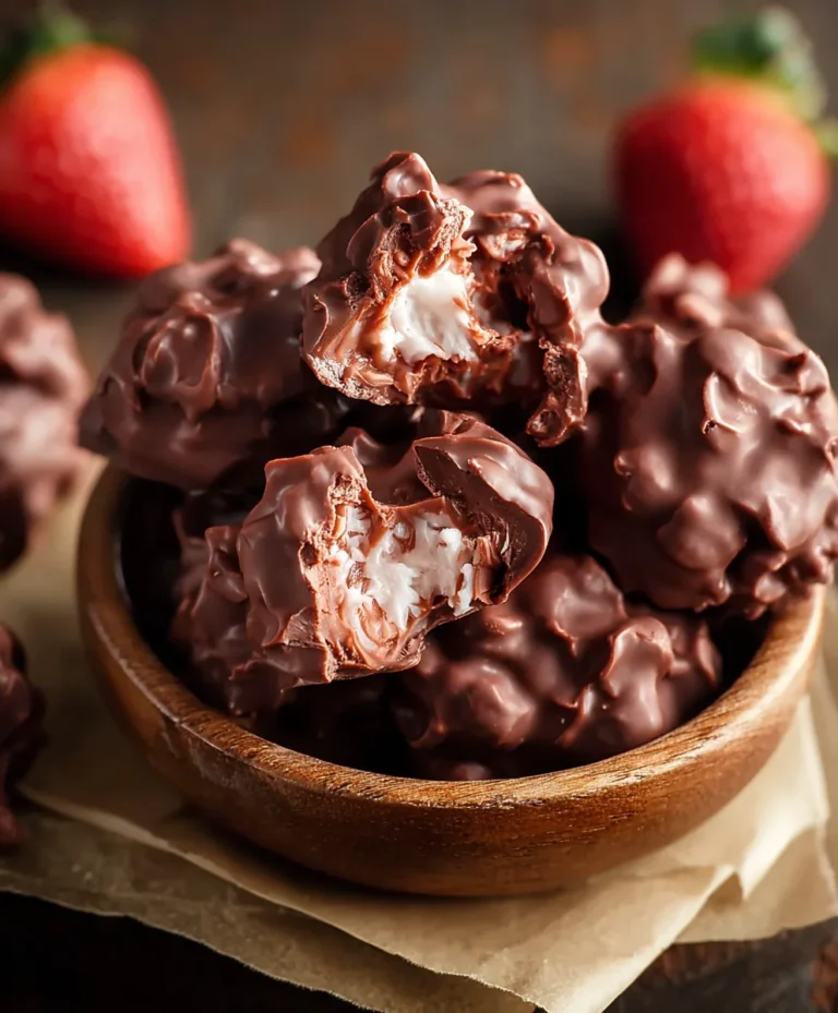 Easy Frozen Chocolate Yogurt Clusters Delight