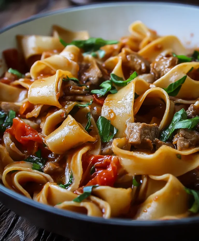 Authentic Italian Beef Noodles – Quick & Easy Recipe