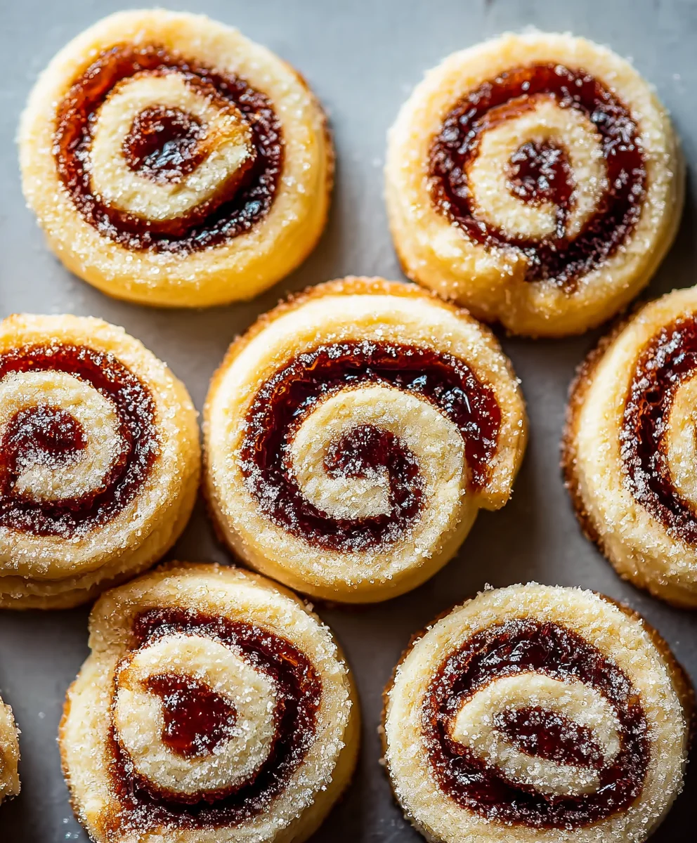 Easy Cream Cheese Jam Pinwheel Cookies-Sweet Treat