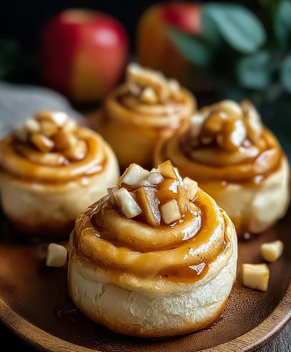 Sweet Apple Cream Cheese Buns Recipe