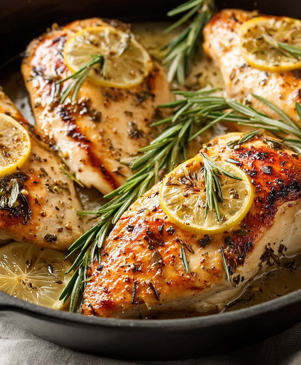 Lemon Rosemary Beef - Easy Savory Flavor