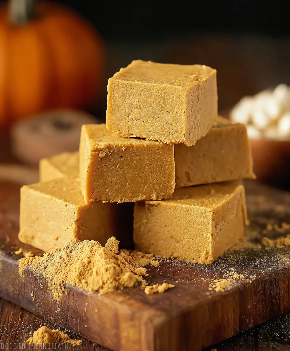 Easy Pumpkin Fudge Recipe - Fall's Sweet Treat