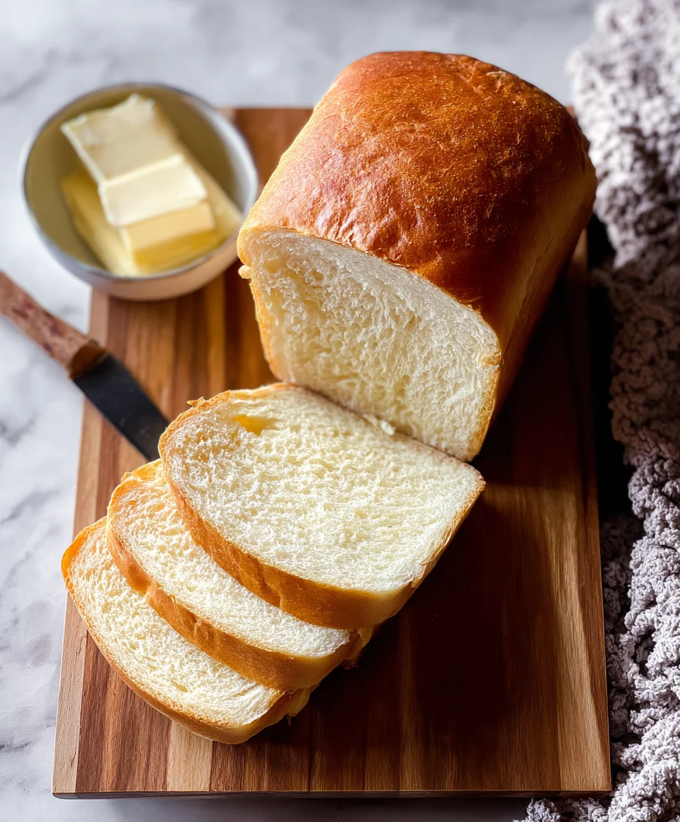 Soft Fluffy Sandwich Bread Recipe-Easy Homemade Loaf