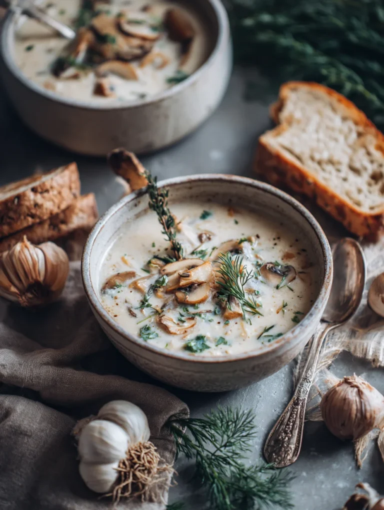 Creamy Beef Broth-Hearty & Earthy Flavor