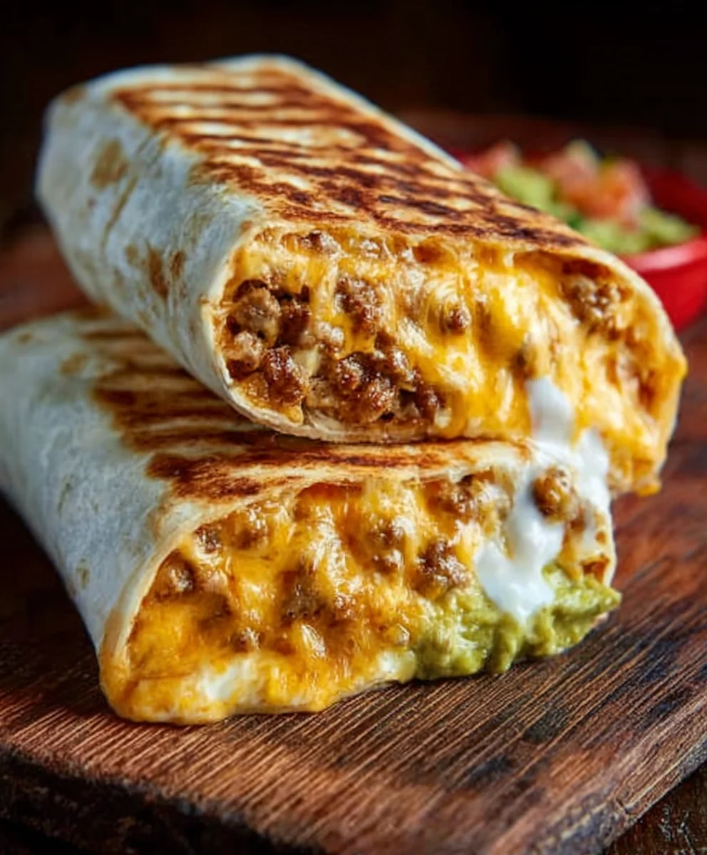 Ultimate Grilled Cheese Burrito Recipe