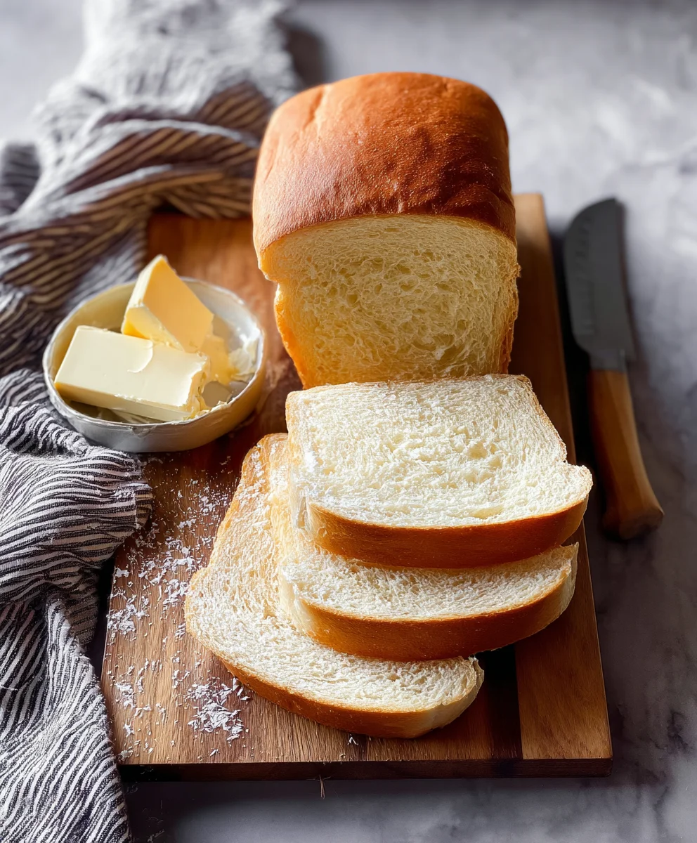 Soft Fluffy Sandwich Bread Recipe-Easy Homemade Loaf