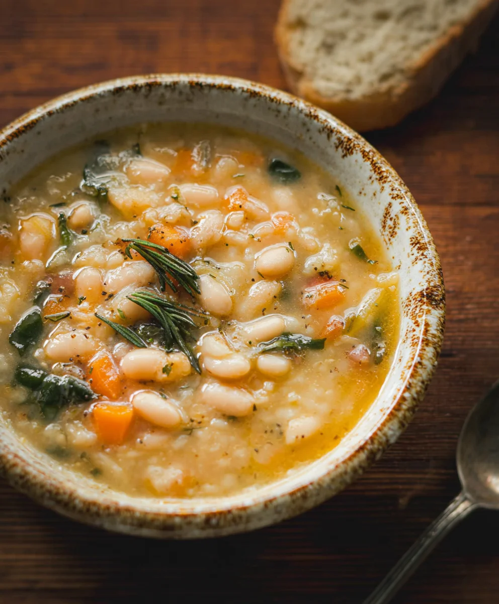 The Best White Bean Soup-Hearty Comfort Recipe