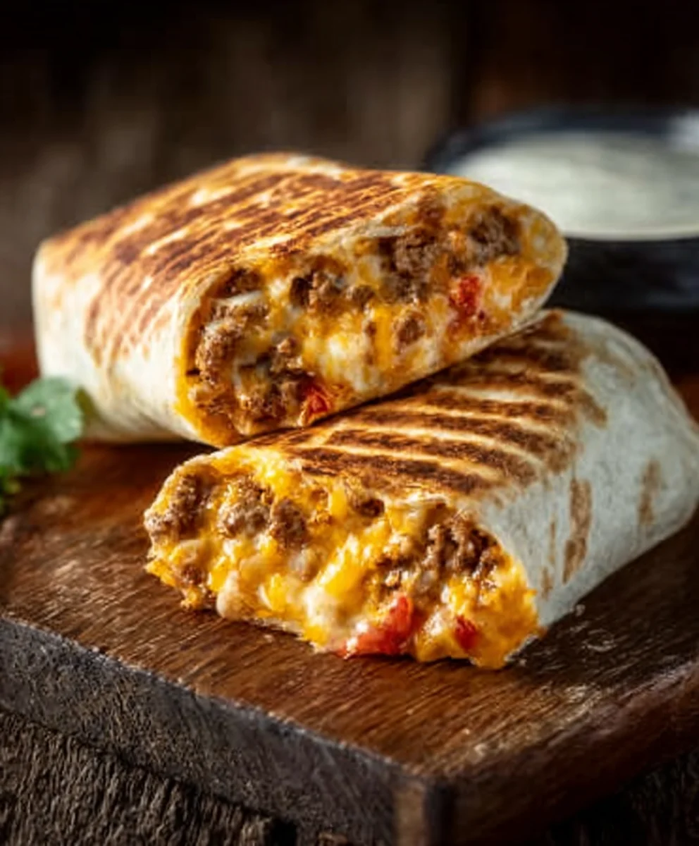Ultimate Grilled Cheese Burrito Recipe