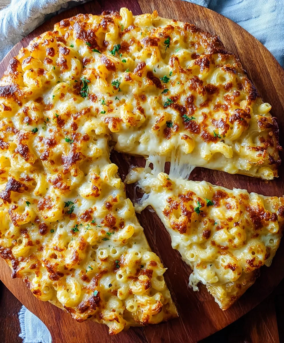 Ultimate Mac and Cheese Pizza Recipe-Comfort Food