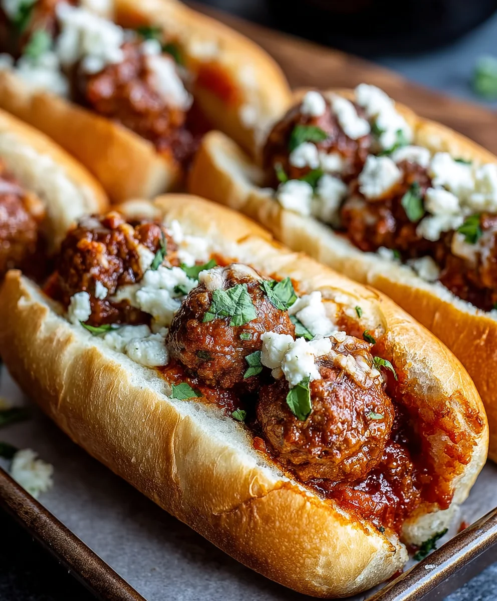 Easy Beef Meatball Subs Weeknight Dinner