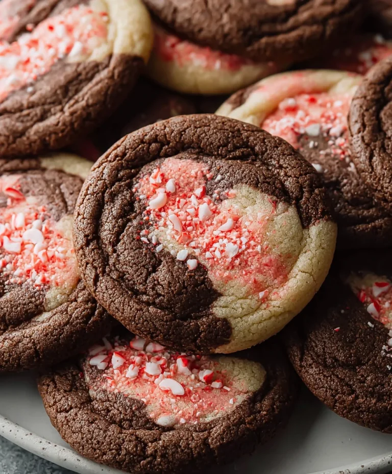 Peppermint Mocha Cookies-Festive Holiday Treat