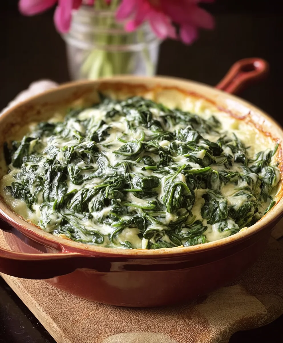 Best Creamed Spinach Recipe- Easy & Delicious Side Dish