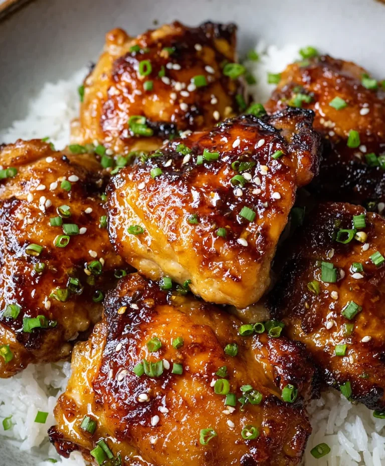 Easy Soy Garlic Chicken Thighs Recipe