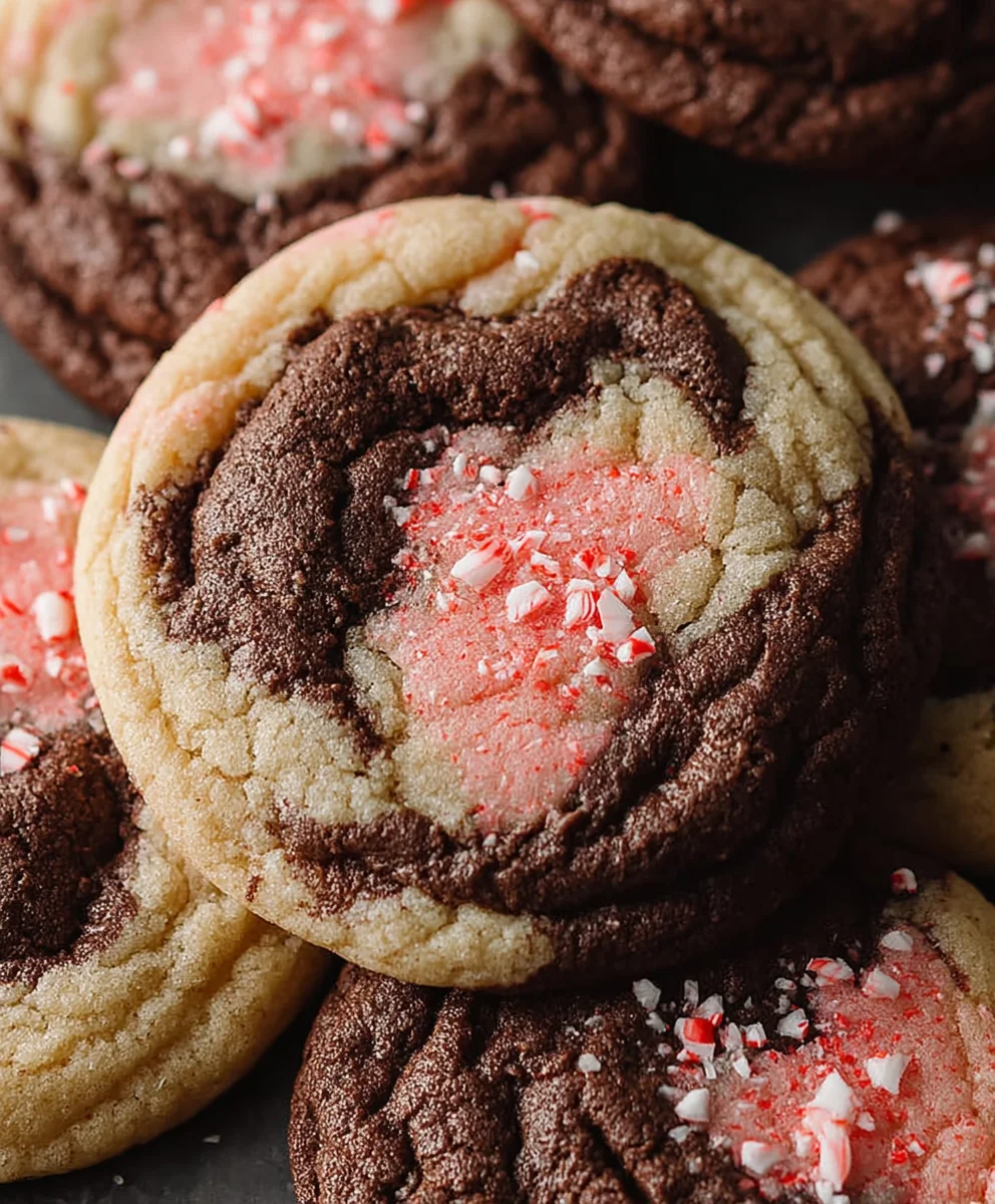 Peppermint Mocha Cookies-Festive Holiday Treat