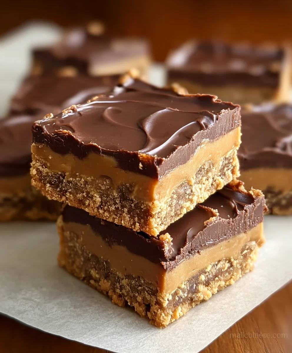 Easy Peanut Butter Bars-Quick Sweet Treat