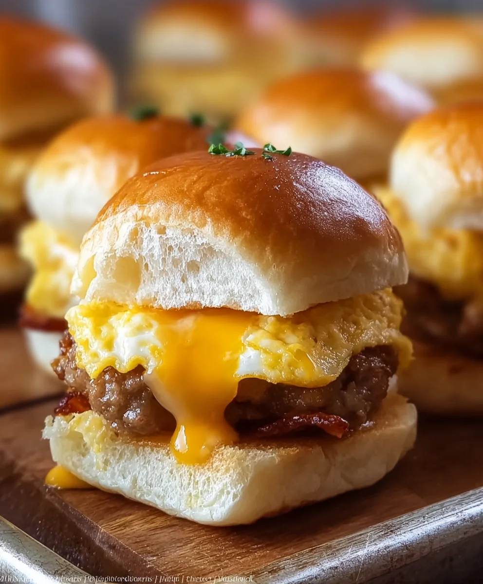 Easy Beef Breakfast Sliders - Quick & Delicious