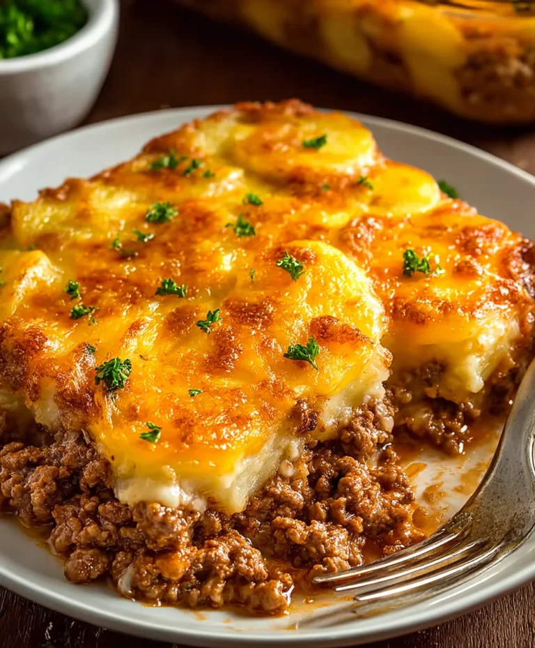 Easy Hobo Casserole Ground Beef Dinner