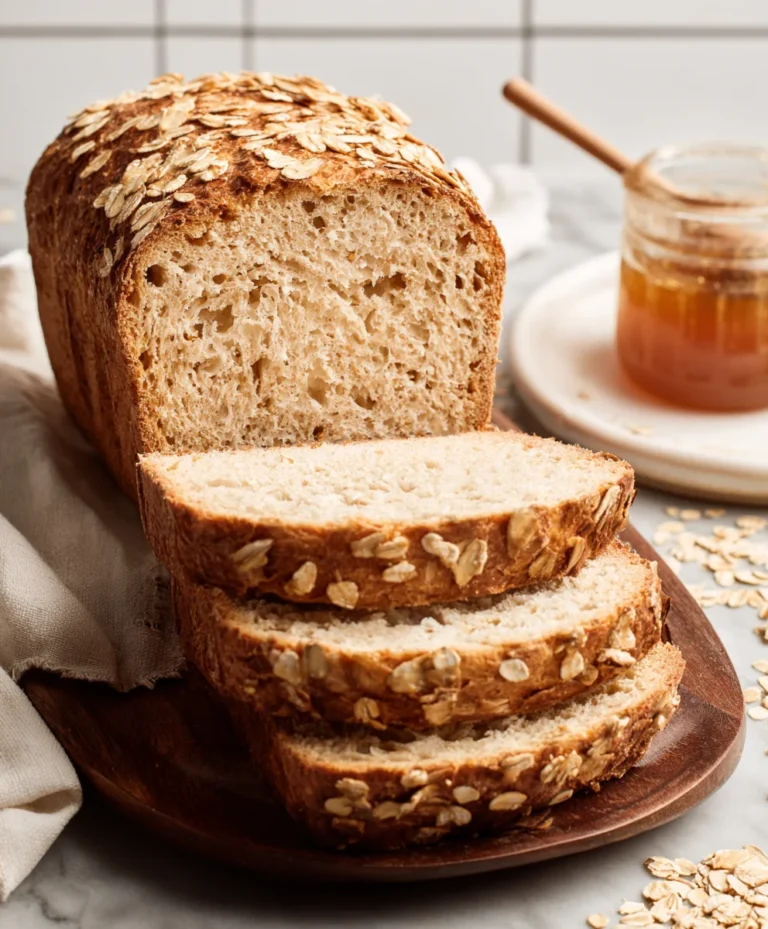Delicious Honey Oat Bread-Easy Homemade Recipe