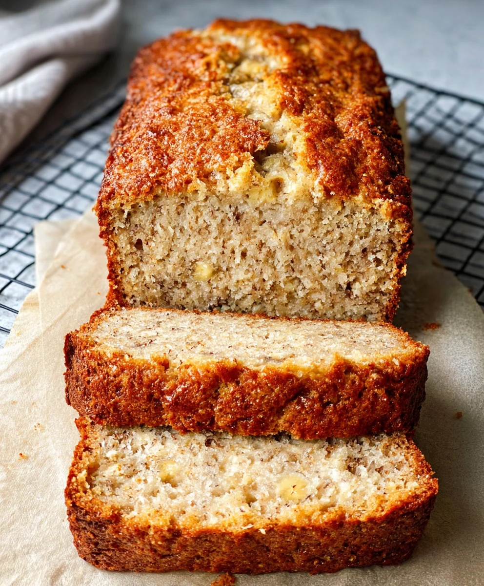 Cottage Cheese Banana Bread-Moist & Easy Recipe