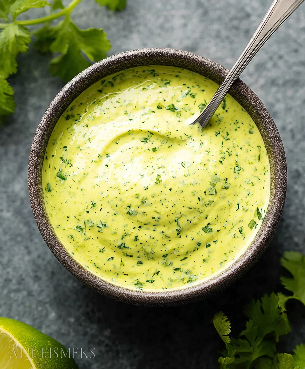 Zesty Cilantro Lime Sauce - Easy & Flavorful Recipe