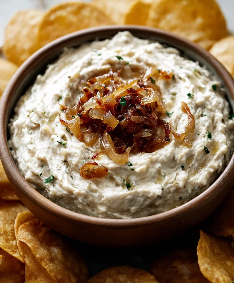Gordon Ramsay Caramelized Onion Dip-Restaurant Quality